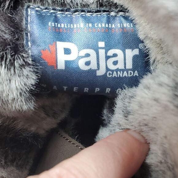 Pajar Canadian Chocolate Brown Leather  Suede Boots - Picture 6 of 7